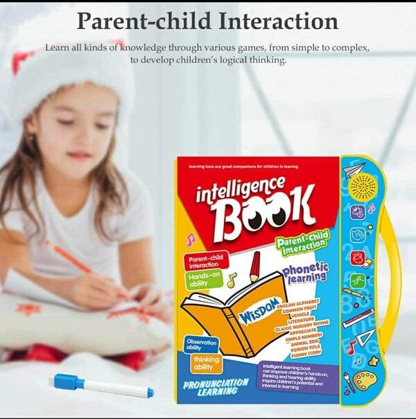 Intellectual Learning Study Book for Kids Early Education E Book for Kids